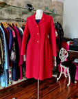 Citeall - Red Wool Coat for women from Sheila Considine