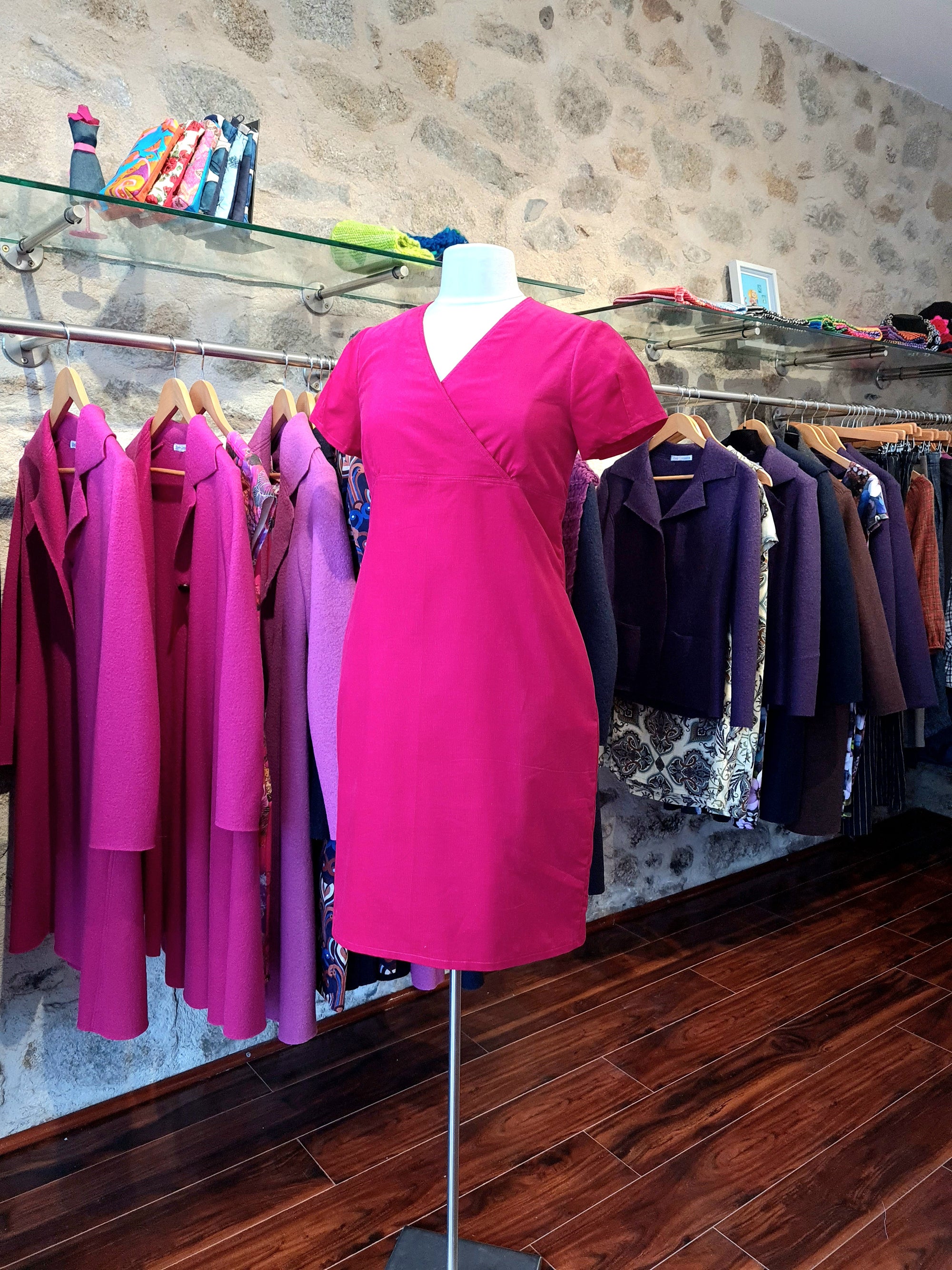 Tasice - Needlecord Pink Dress